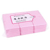 Lint-free Nail Polish Remover Napkin Cotton Wipes 540Pcs (Pink)