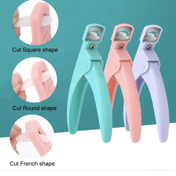 Nail Clipper Edge Cutter Colorful Guillotine Cut - Universal Nail Supplies