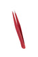 Eyebrow tweezers EXPERT 11 TYPE 5 (point) red colour image 2