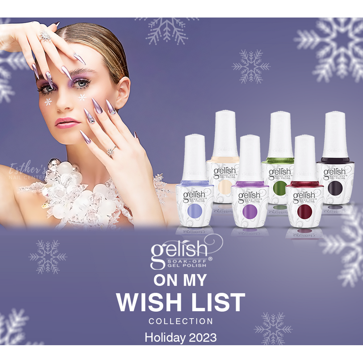 Harmony Gelish - On My Wish List Collection Holiday 2023 - Universal Nail Supplies