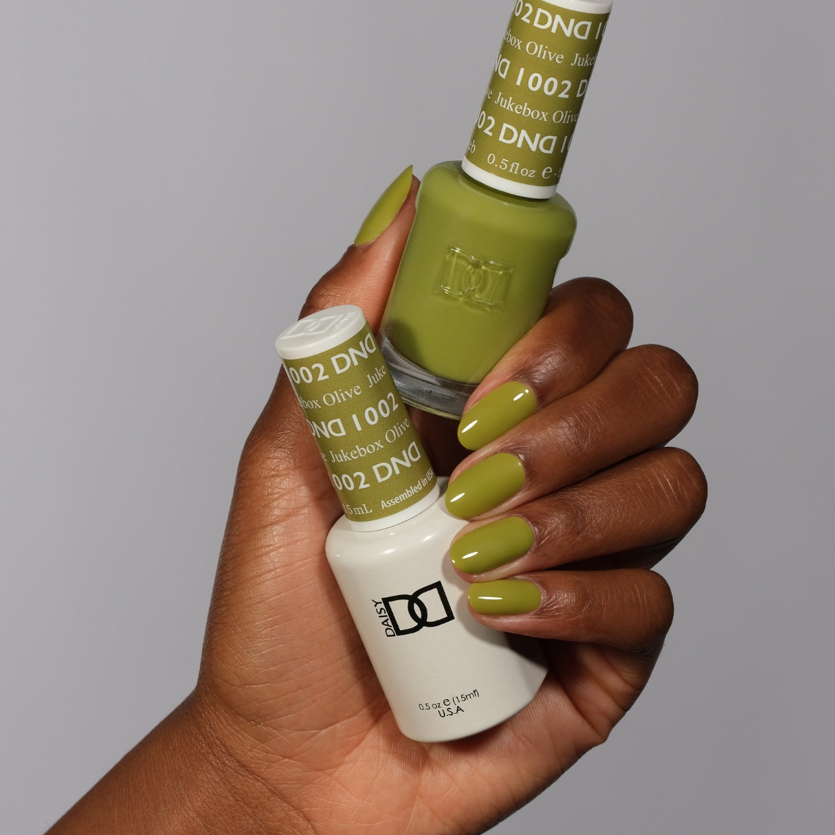 DND Daisy Gel Duo - Jukebox Olive #1002 - Universal Nail Supplies