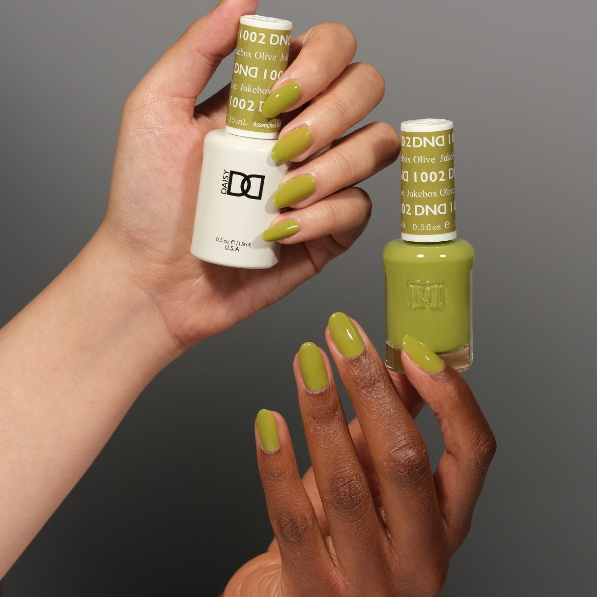 DND Daisy Gel Duo - Jukebox Olive #1002 - Universal Nail Supplies