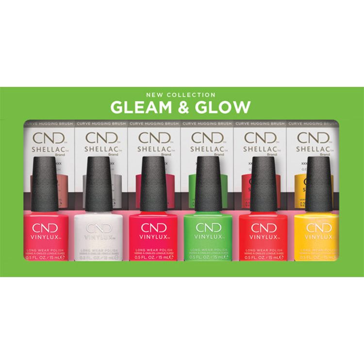 CND Shellac + Vinylux DUO Gleam & Glow Summer 2024 Collection