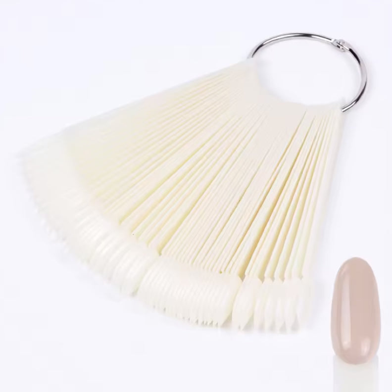 UNS Nail Swatch Chart With Ring Ballet 50pcs - Universal Nail Supplies