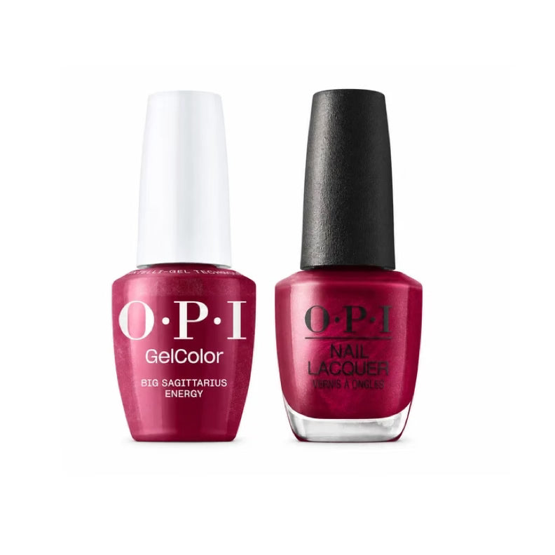 OPI GelColor Intelli-Gel + Matching Lacquer Big Sagittarius Energy GCH024 0.5oz 15ml