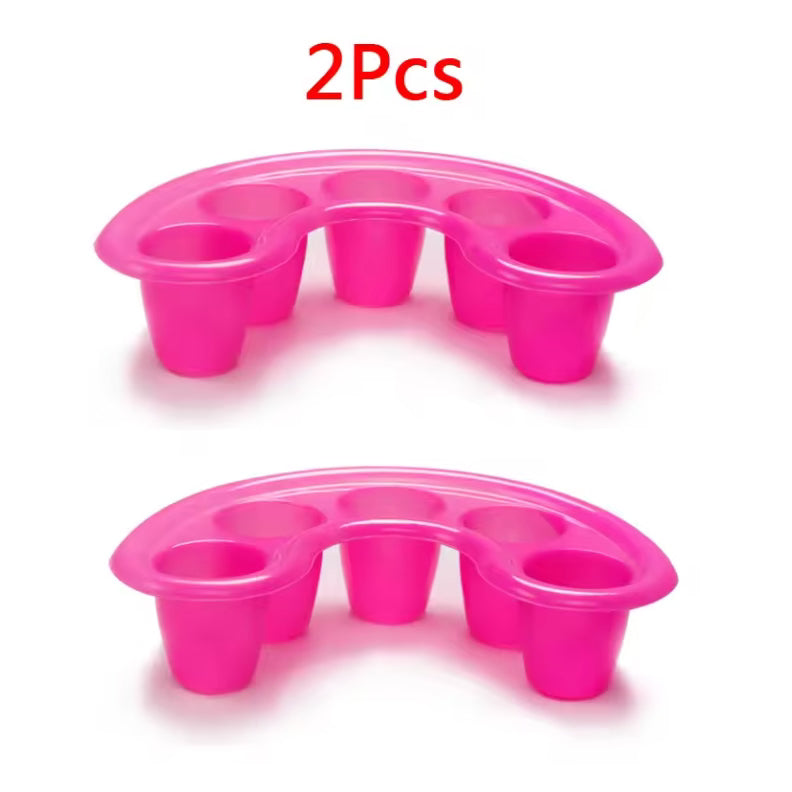 UNS Nail Tray for Gel Polish Removal 2pcs - Universal Nail Supplies