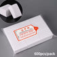 Lint-free Nail Polish Remover Napkin Cotton Wipes 600Pcs (White) - Universal Nail Supplies
