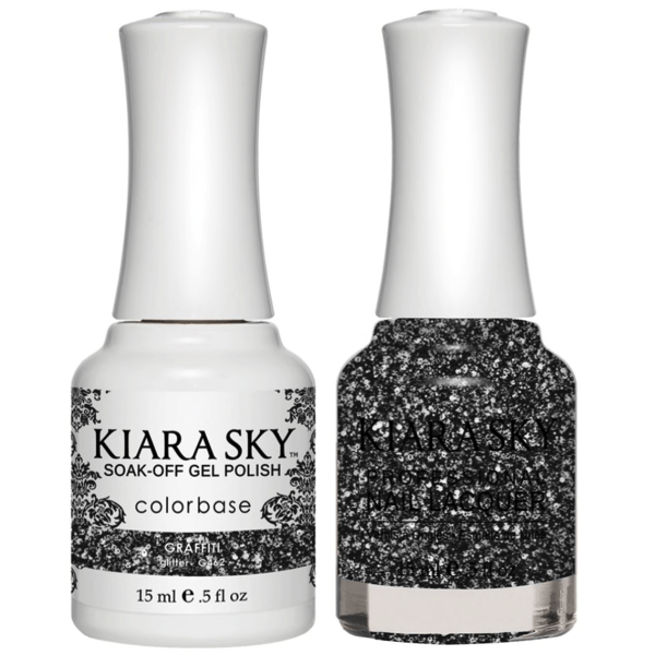 Kiara Sky Gel + Matching Lacquer - Graffiti #462 - Universal Nail Supplies