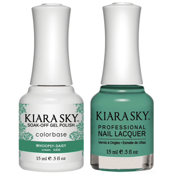Kiara Sky Gel + Matching Lacquer - Whoopsy Daisy #532 - Universal Nail Supplies