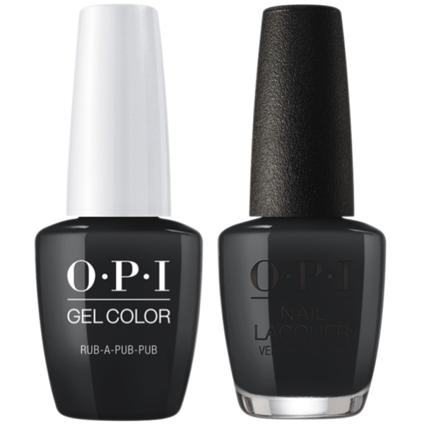 OPI GelColor + Matching Lacquer Rub-A-Pub-Pub #U18 - Universal Nail Supplies