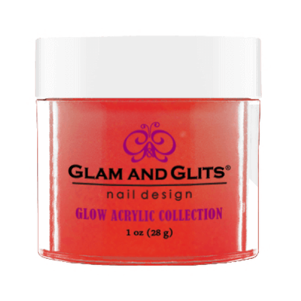 Glam and Glits Glow Acrylic Collection - Wicked Lava #GL2012 - Universal Nail Supplies