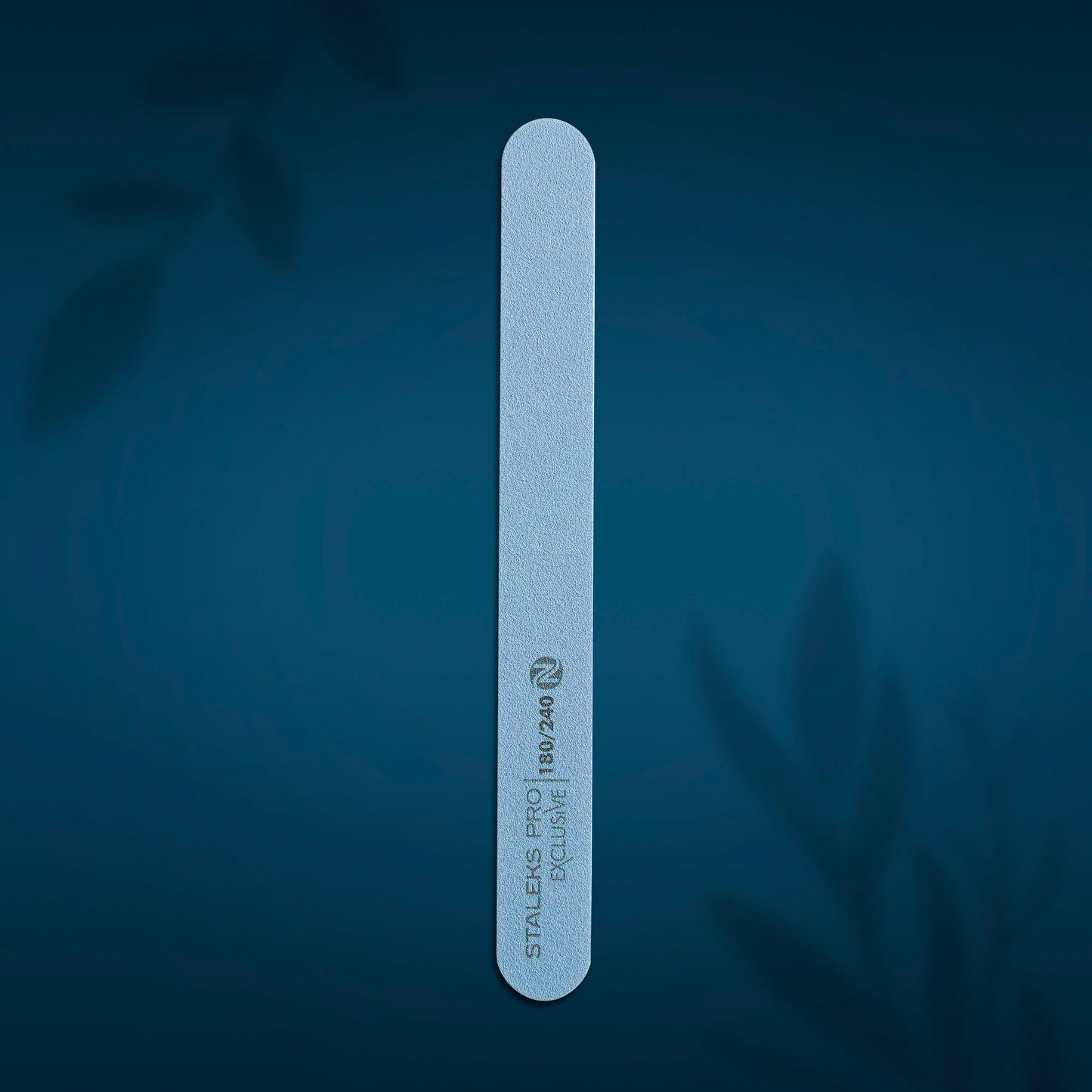 Mineral straight nail file EXCLUSIVE without foam 180/240 grit