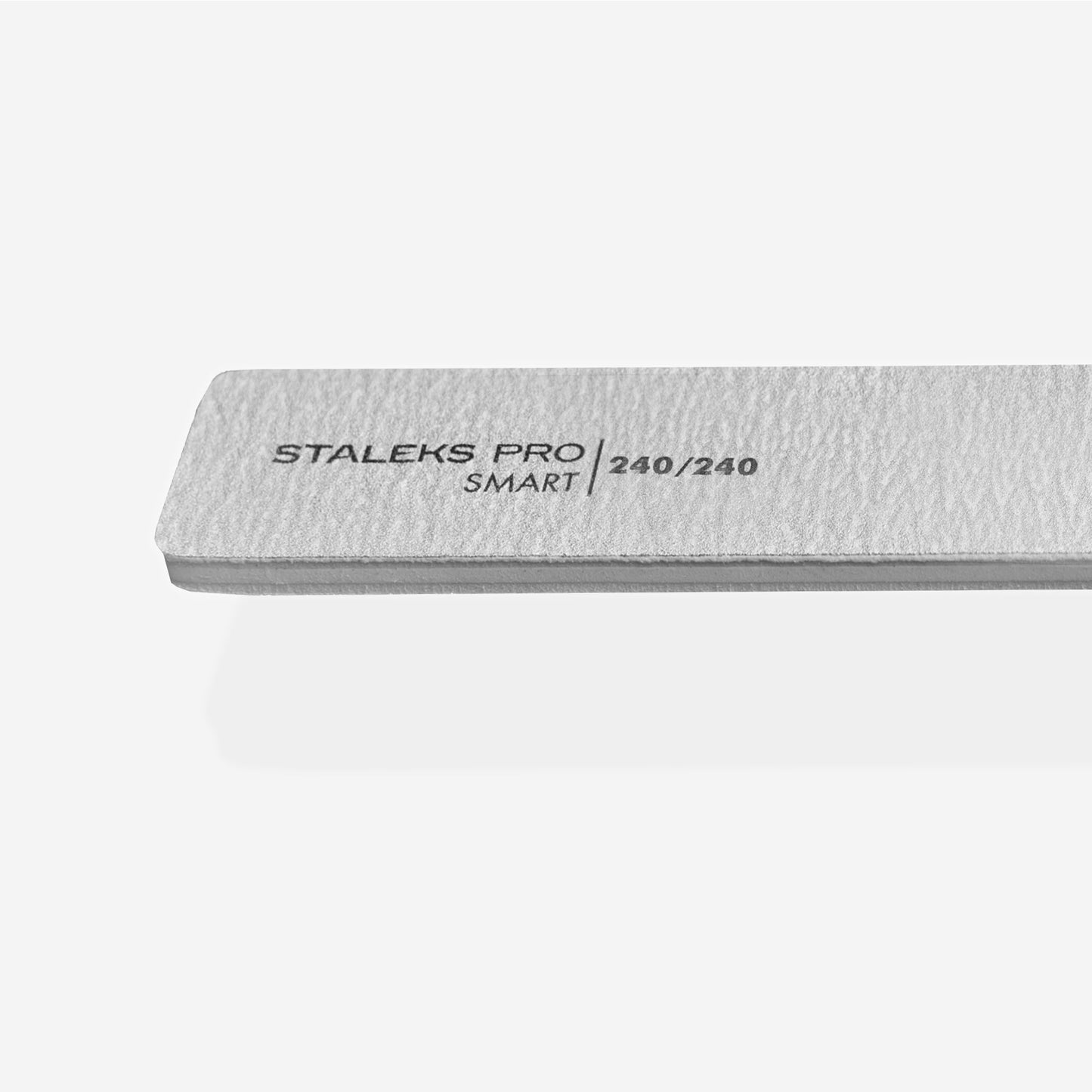 Mineral broad straight nail file SMART 240/240 grit, (5 pcs.), set