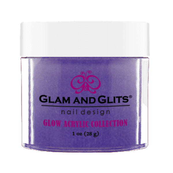 Glam and Glits Glow Acrylic Collection - Ultra Violet #GL2023 - Universal Nail Supplies