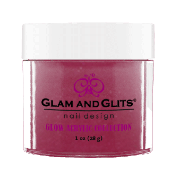 Glam and Glits Glow Acrylic Collection - Infrared #GL2048 - Universal Nail Supplies
