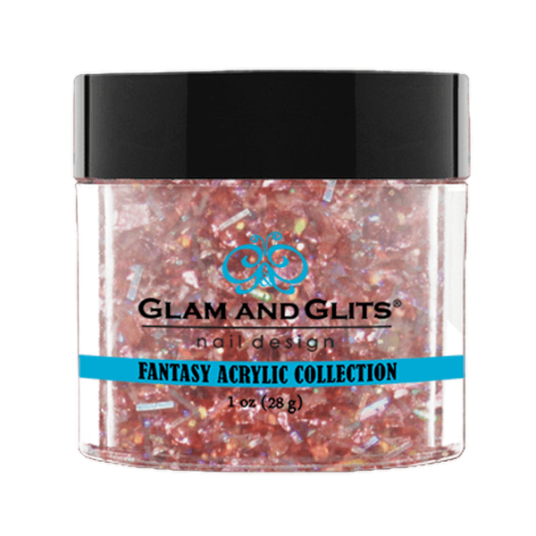Glam and Glits Fantasy Acrylic Collection - Rasberry Truffle #FA514 - Universal Nail Supplies