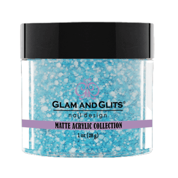 Glam and Glits Matte Acrylic Collection - Caribbean Coconut #MA615 - Universal Nail Supplies
