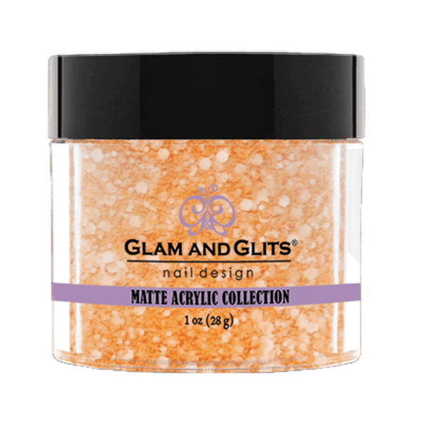 Glam and Glits Matte Acrylic Collection - Tropical Citrus #MA616 - Universal Nail Supplies
