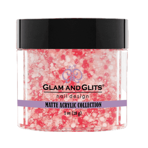 Glam and Glits Matte Acrylic Collection - Strawberry Shortcake #MA620 - Universal Nail Supplies