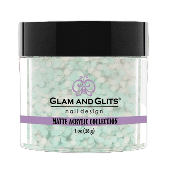 Glam and Glits Matte Acrylic Collection - Lime Pie #MA623 - Universal Nail Supplies