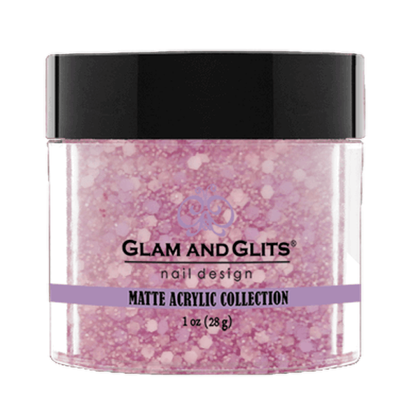 Glam and Glits Matte Acrylic Collection - Bubblegum #MA624 - Universal Nail Supplies