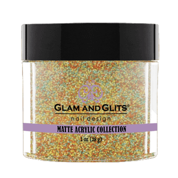 Glam and Glits Matte Acrylic Collection - Butterscotch #MA635 - Universal Nail Supplies