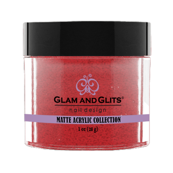 Glam and Glits Matte Acrylic Collection - Cherry On Top #MA645 - Universal Nail Supplies