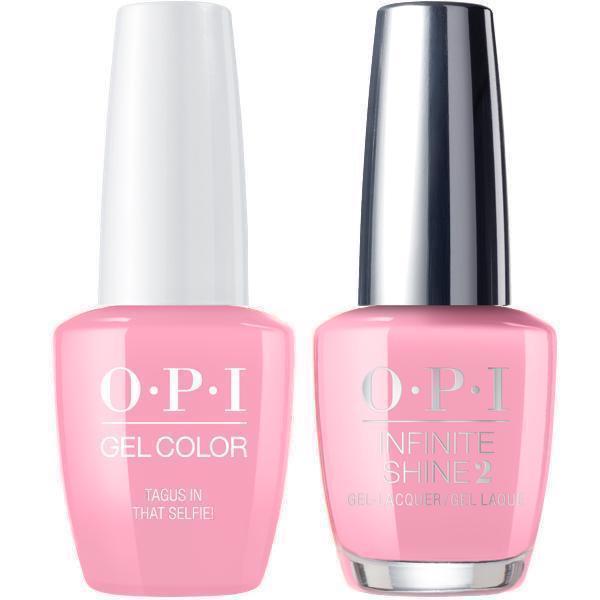 OPI GelColor Tagus In That Selfie! #L18 + Infinite Shine #L18 - Universal Nail Supplies