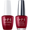 OPI GelColor We The Female #W64 + Infinite Shine #W64 (Discontinued)