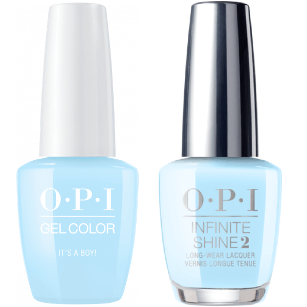 OPI GelColor It's A Boy! #T75 + Infinite Shine #T75 - Universal Nail Supplies