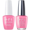 OPI GelColor Suzi Nails New Orleans #N53 + Infinite Shine #N53 (Discontinued)