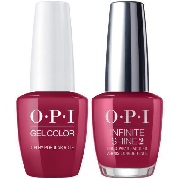 OPI GelColor OPI by Popular Vote #W63 + Infinite Shine #W63 - Universal Nail Supplies