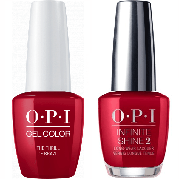 OPI GelColor The Thrill of Brazil #A16 + Infinite Shine #A16 - Universal Nail Supplies