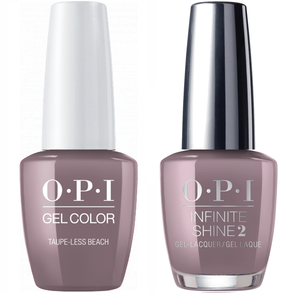 OPI GelColor Taupe-less Beach #A61 + Infinite Shine #A61 - Universal Nail Supplies
