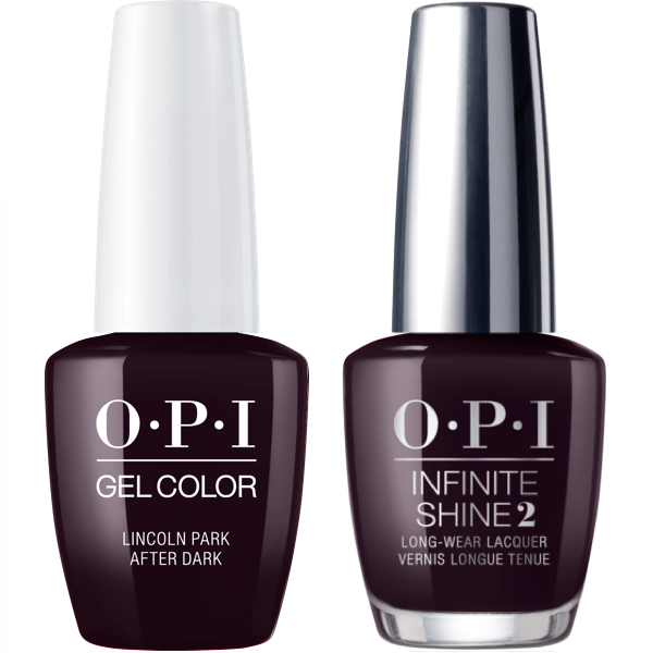 OPI GelColor Lincoln Park After Dark #W42 + Infinite Shine #W42 - Universal Nail Supplies