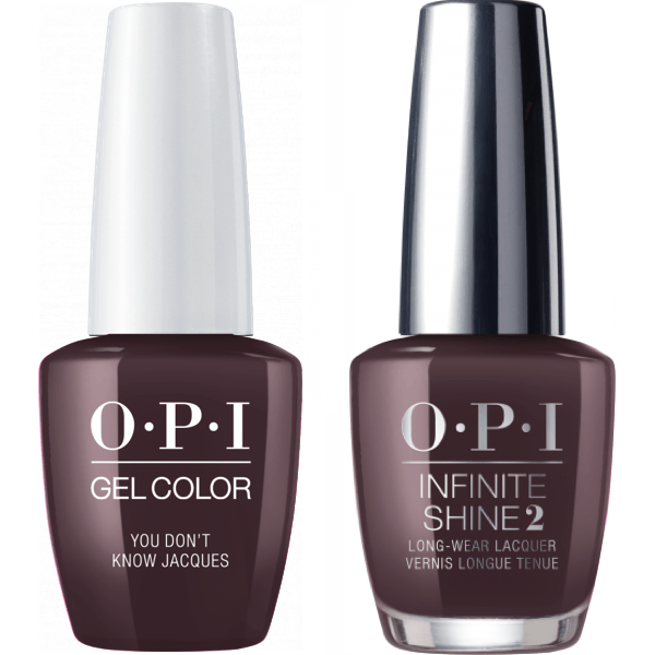 OPI GelColor You Don't Know Jacques #F15 + Infinite Shine #F15 ...