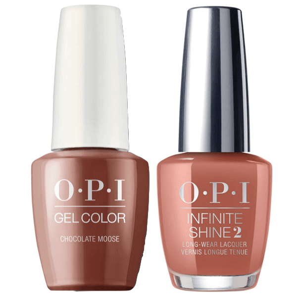 OPI GelColor + Infinite Shine Chocolate Moose #C89 - Universal Nail Supplies