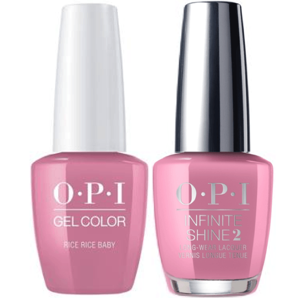 OPI GelColor + Infinite Shine Rice Rice Baby #T80 - Universal Nail Supplies