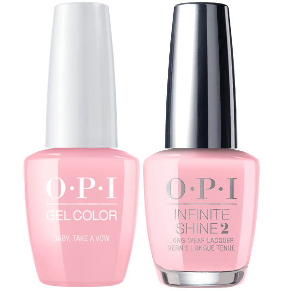 OPI GelColor + Infinite Shine Baby, Take A Vow #SH1 - Universal Nail Supplies