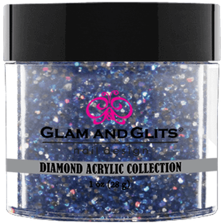Glam and Glits Diamond Acrylic Collection - Jet Set #DA53 - Universal Nail Supplies