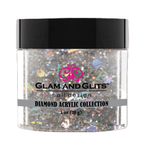 Glam and Glits Diamond Acrylic Collection - Sterling Silver #DA67 - Universal Nail Supplies