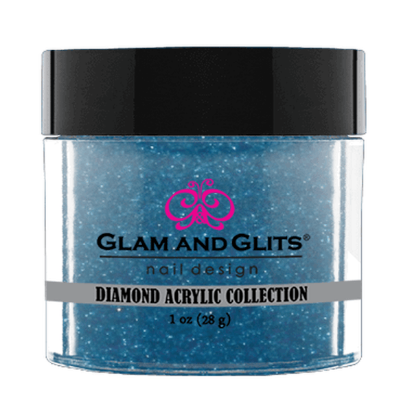 Glam and Glits Diamond Acrylic Collection - Deep Blue #DA84 - Universal Nail Supplies