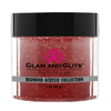 Collection acrylique diamant Glam and Glits - Rouge rubis #DA89
