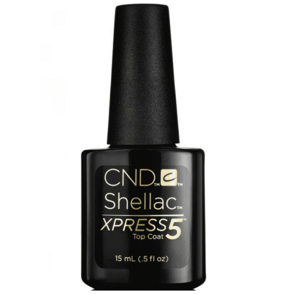 CND Creative Nail Design Shellac - Large Size Xpress 5 Top Coat - Universal Nail Supplies