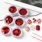 UNS 6 Grids Red Heart Nail Art Design - Universal Nail Supplies