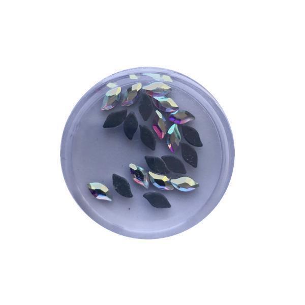 Crystal Nail Art Rhinestones - One Container 20 Pieces #12 - Universal Nail Supplies