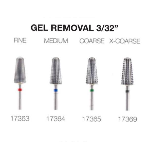 Cre8tion Nail Drill Tip - Gel Removal 3/32" - Universal Nail Supplies