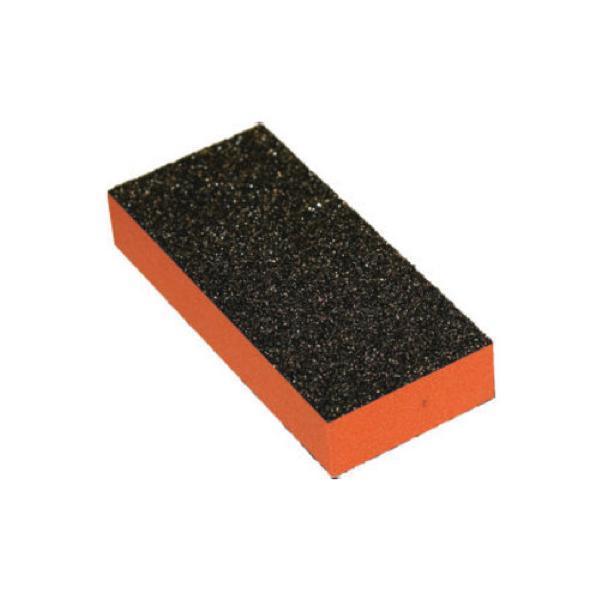 Cre8tion - 2 Way Orange Foam Black Grit 80/100 Set of 18 #06021 - Universal Nail Supplies
