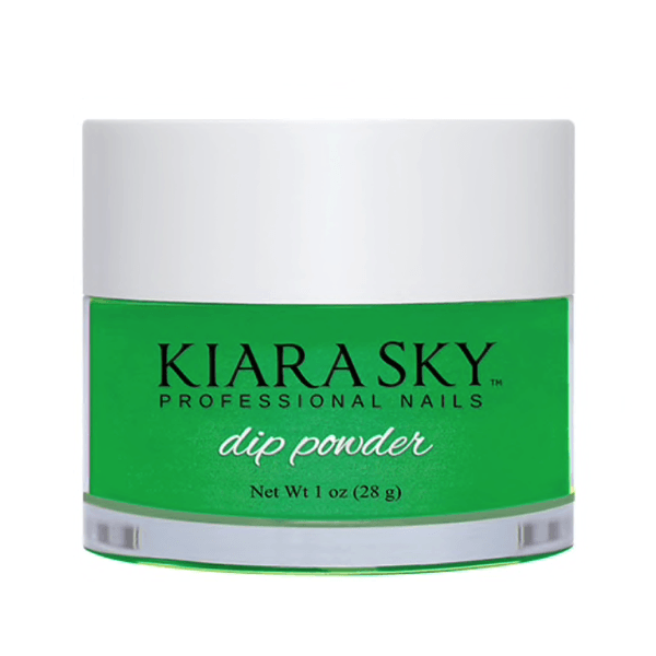 Kiara Sky Dip Powder - Green With Envy #D448 - Universal Nail Supplies