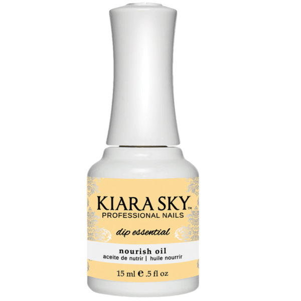 Kiara Sky Dip Powder - Nourish Oil 0.5 oz 15 mL - Universal Nail Supplies